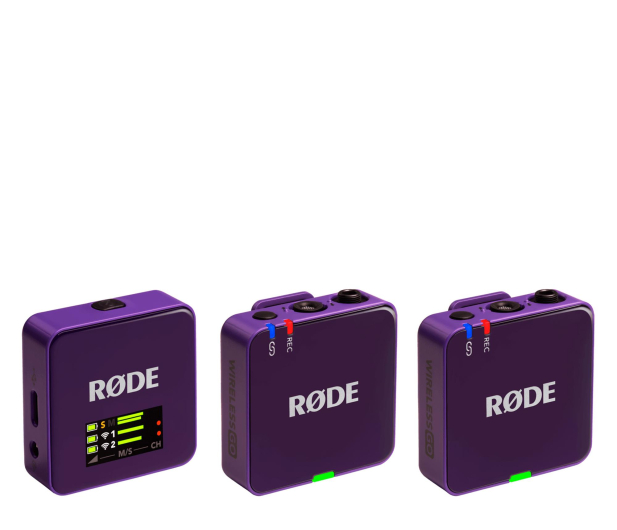 Rode Wireless GO III Purple - 1346550 - zdjęcie